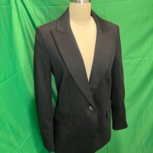 Veronia Beard Textured Black Blazer size 4/6 (lightly worn)